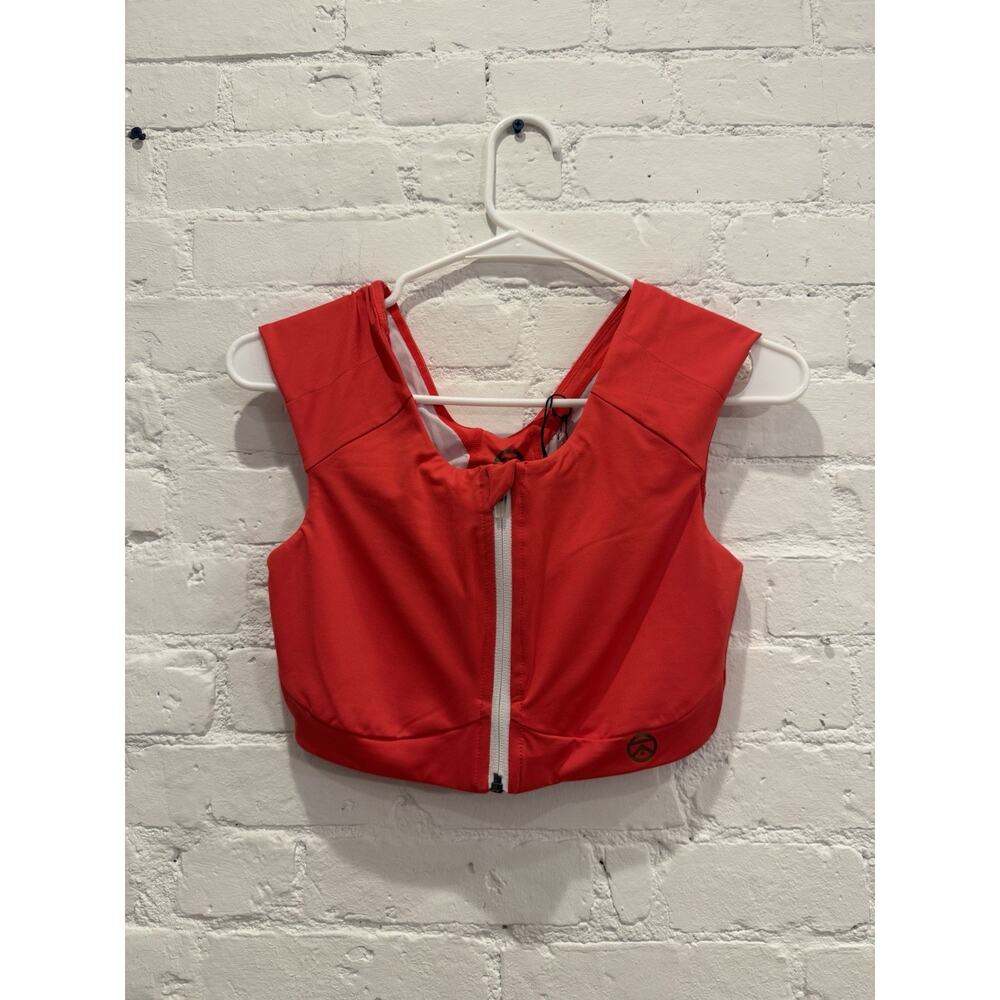 Kinflyte Rise Sports Bra Max Support White Size Small Adjustable Straps Posture